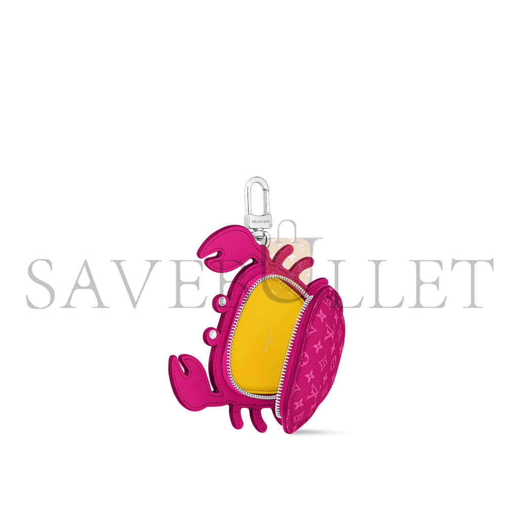 l**is V*t*n lv crab bag charm m02298 (14*11*3.5cm)